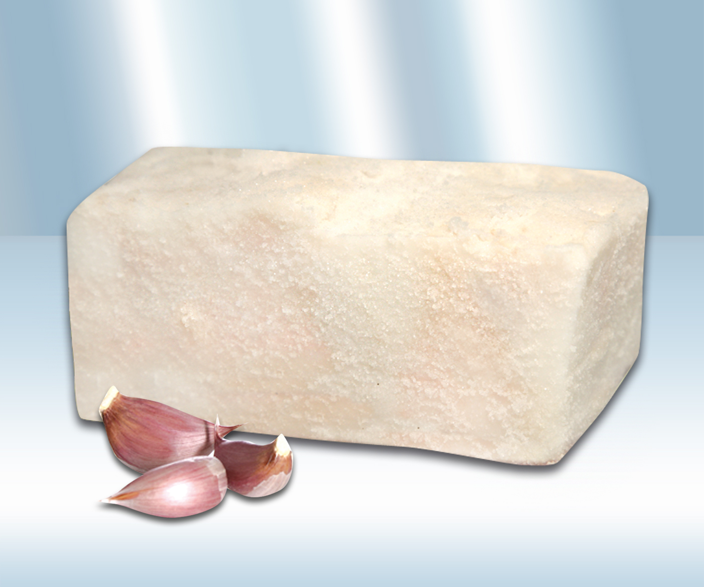 tocino de lomo de cerdo salado con ajo