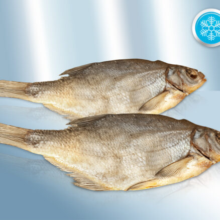 Лещ вяленый, с головой, непотрошеный, 29-38 см