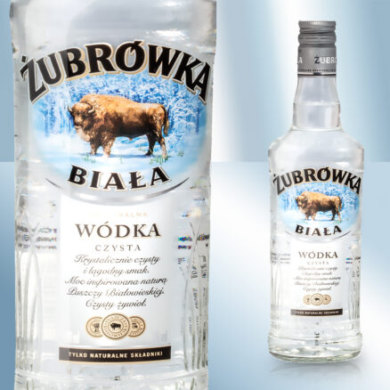 Водка белая "Зубровка", 40%, 500мл