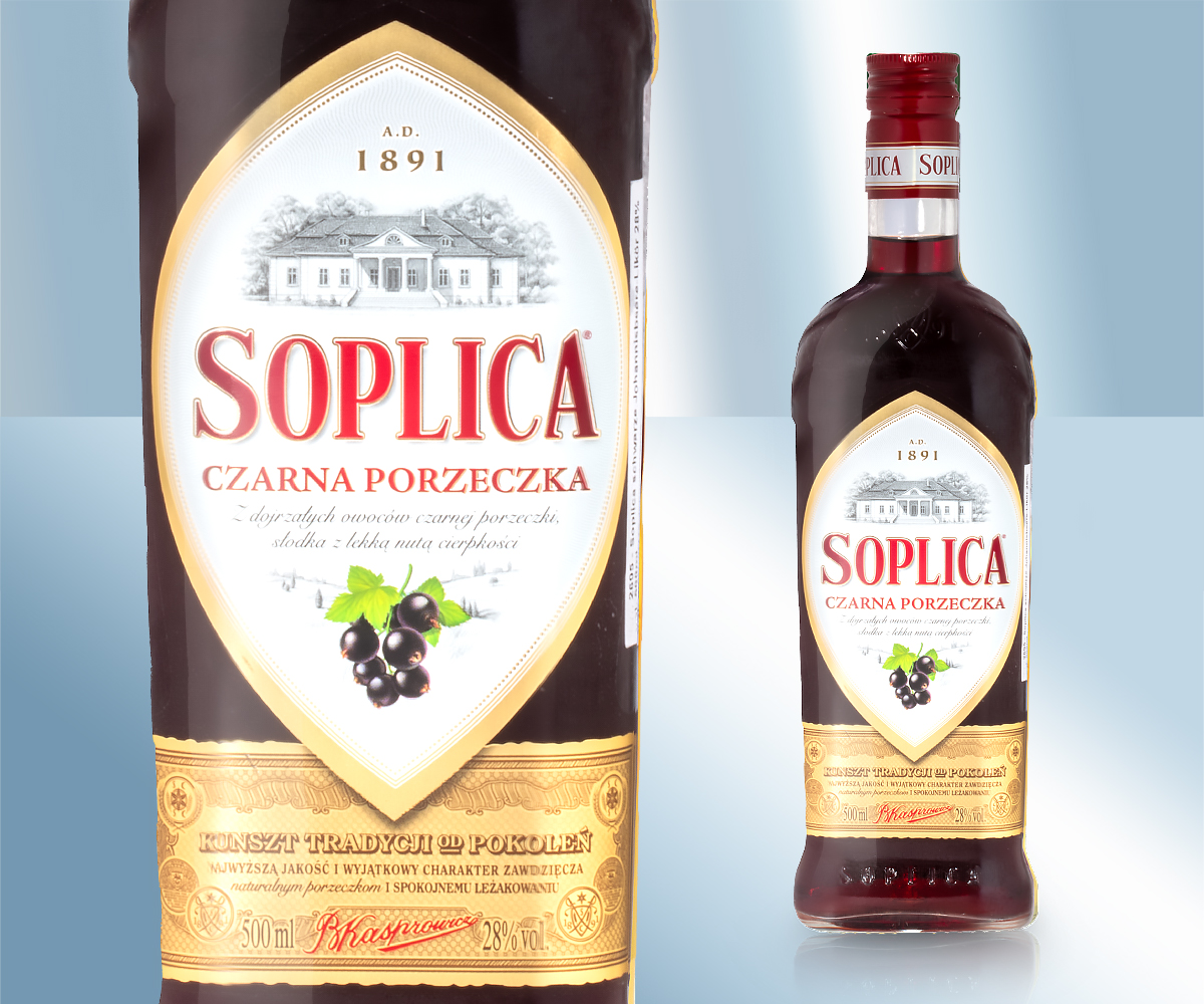 Ликёр "Soplica", из черной смородины, 28%, 500мл