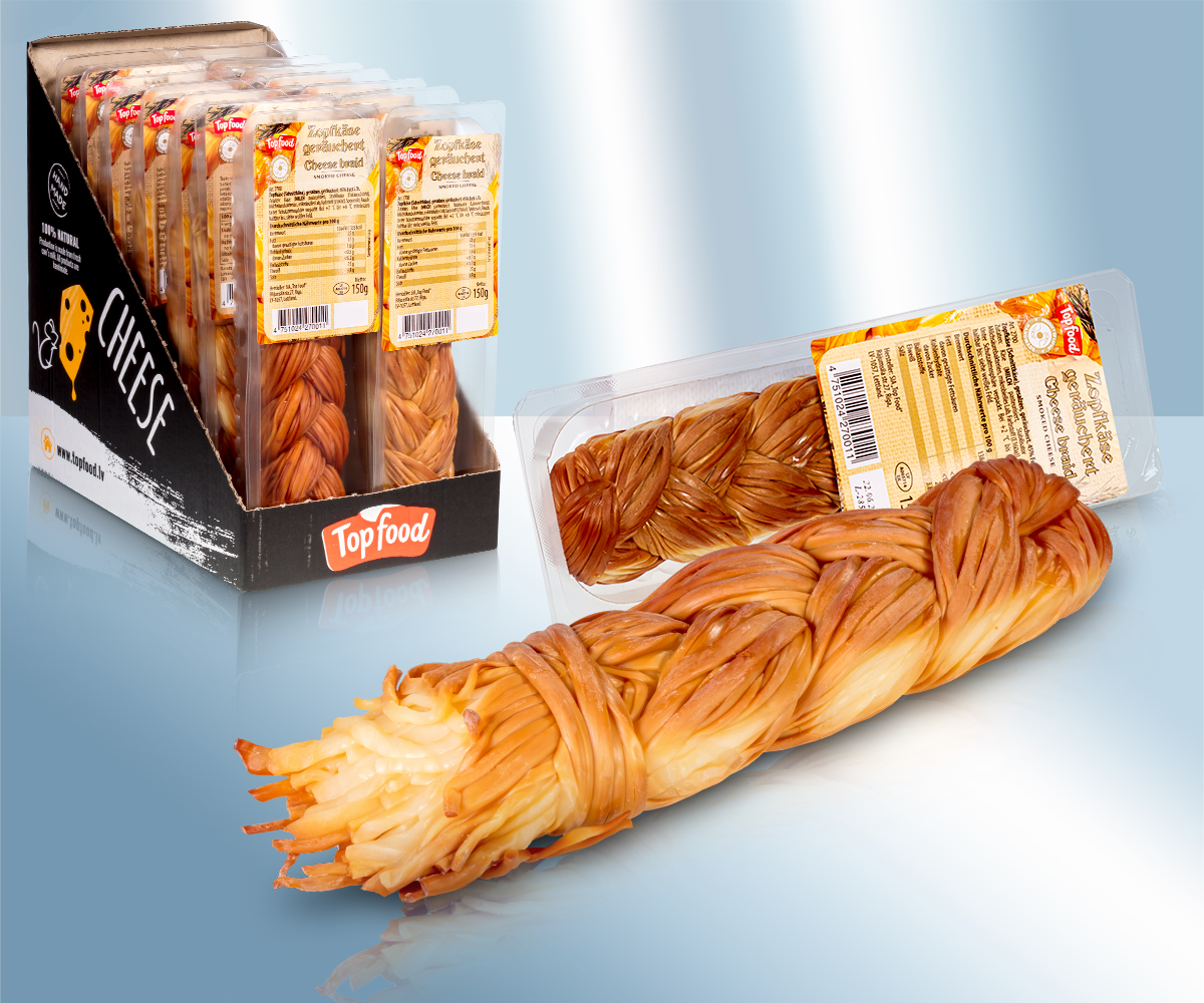 Сыр-косичка, копченый, 45% жирн. "Chechil Cheese Braid"