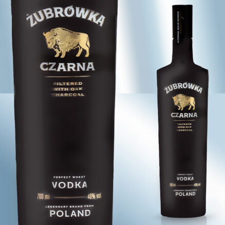 Водка черная "Зубровка", 40%, 700мл