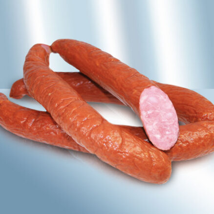 Salchicha Mettwurst cocido, ahumado, al estilo polaco