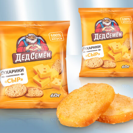 Сухарики со вкусом сыра