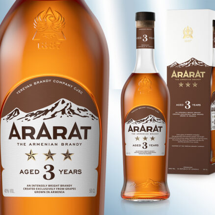 Брэнди 3 года, 40%, 500мл