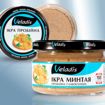 Икра минтая пробойная, слабосоленая