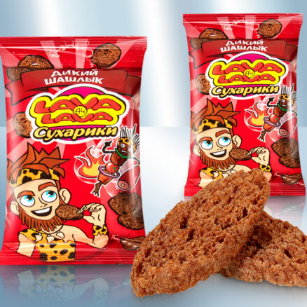 Сухарики ржаные со вкусом шашлыка