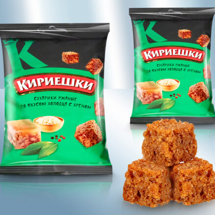 Сухарики ржаные со вкусом холодца с хреном 3665