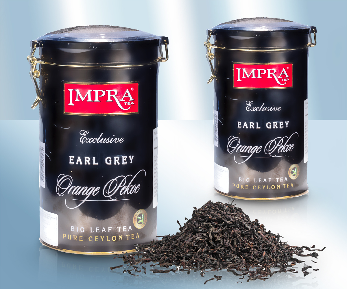Tй negro de hoja grande Earl Grey