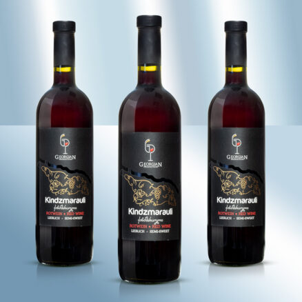 Вино Киндзмараули, полусладкое, красное, 11,5%, 750мл