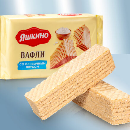 Вафли со сливочным вкусом