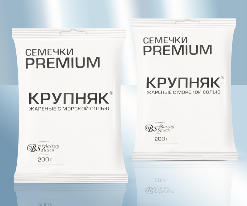 Семена подсолнечника, жареные, с морской солью, Крупняк PREMIUM