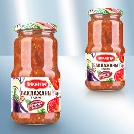 Баклажаны в аджике