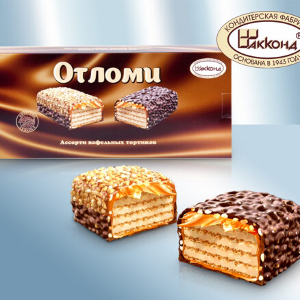 Тортик вафельный "Отломи", ассорти