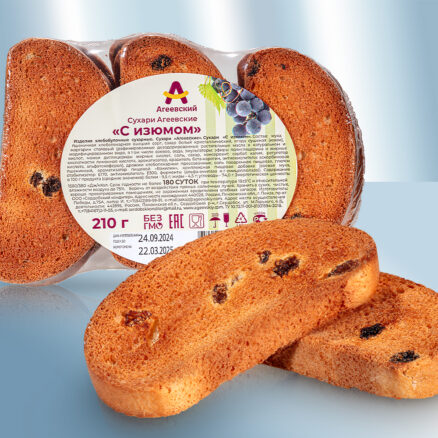 Сухарики "Агеевские" с изюмом