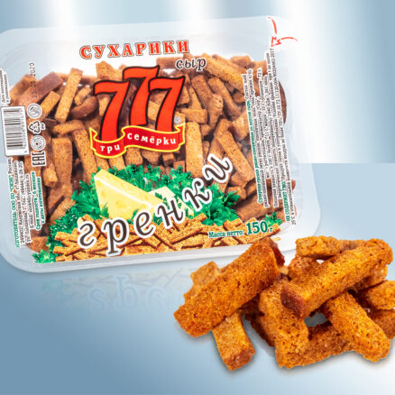 Сухарики ржаные со вкусом сыра