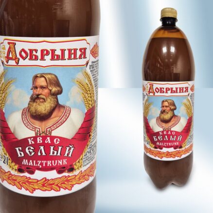 Квас "Добрыня" белый, 2000мл