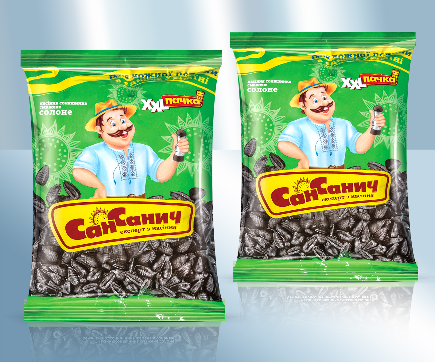 Семечки Сан Саныч соленые