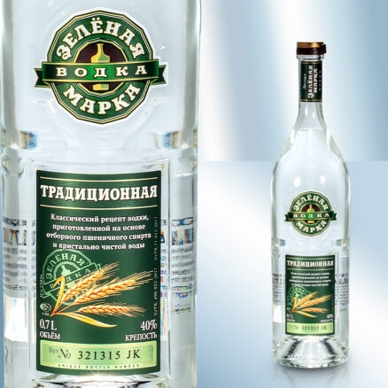 Водка "Зеленая Марка", 40%, 700мл