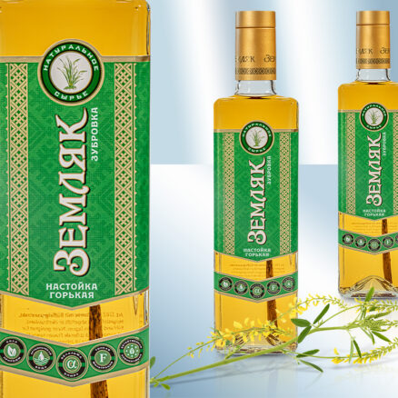 Водка "Зубровка" 40%, 500мл