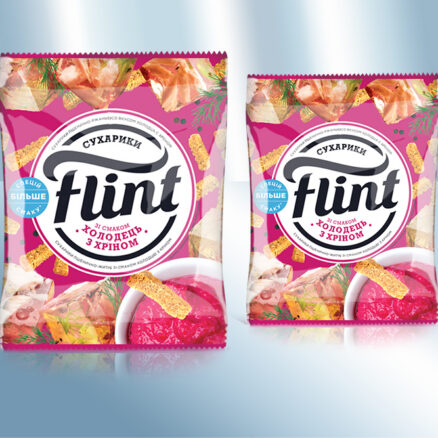 Сухарики пшенично-ржаные со вкусом холодца с хреном