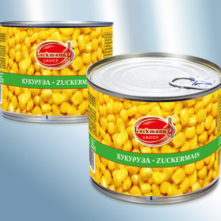 Кукуруза сладкая, цельнозерновая, консервированная (чистый вес 225г)