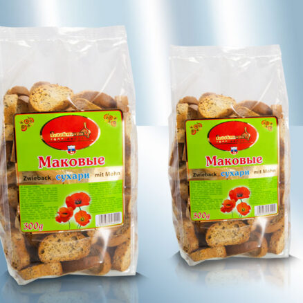 Сухари маковые