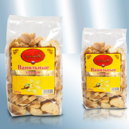 Сухари ванильные