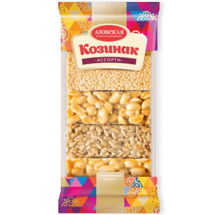 Козинак ассорти 11x280гр АЗОВ