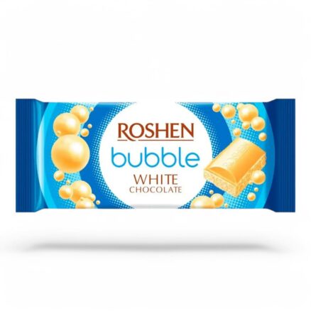 Шоколад белый "WHITE BUBBLE" пористый 20x80гр.ROSHEN