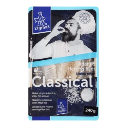 Филе атлантической седьди в масле "CLASSICAL" 13х240гр ZIGMAS