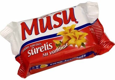 Сырок творожный ванильный 6x100гр MUSU