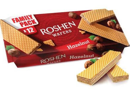 Вафли с ореховой начинкой 216гр.РОШЕН