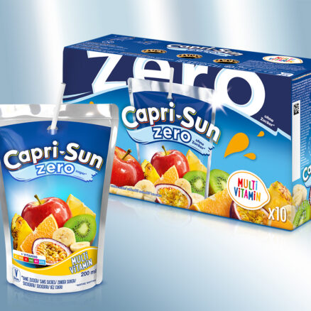 Напиток "Capri-Sun", мультивитаминый без сахара, 200мл (цена за 10шт.)