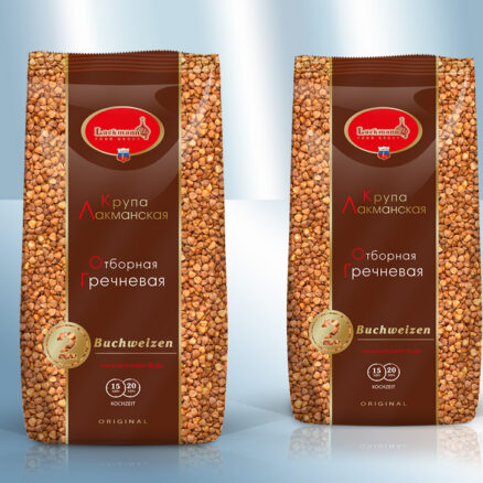 Гречневая крупа двойной обжарки, отборная