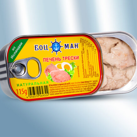 Печень трески в собственном соку