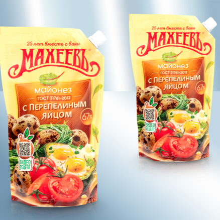 Майонез с перепелиным яйцом, 67%