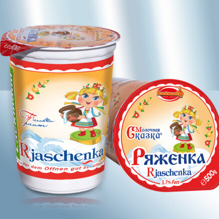 Ряженка 3,7%, густая