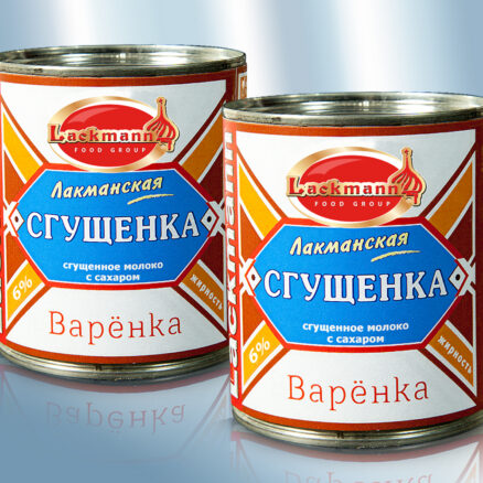 Сгущенное цельное молоко с сахaром, варёнoe 6%