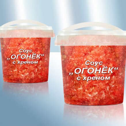 Свежие помидоры "Огонёк", с хреном
