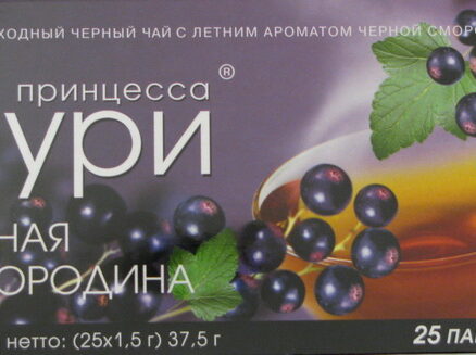 Чай Принцесса Нури вкус черной смородины 18x25х1,5гр