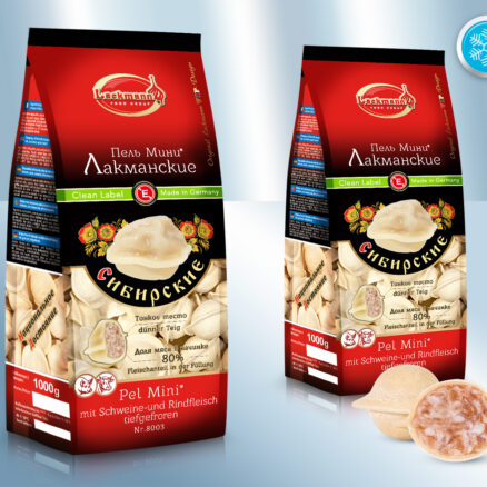 Пель-Мини Сибирскиe со свино-говяжьим фаршем, без этикетной цены