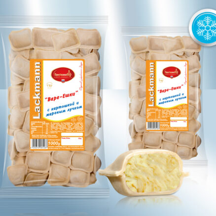 Вареники Варе-Ешки с картошкой и жареным лучком