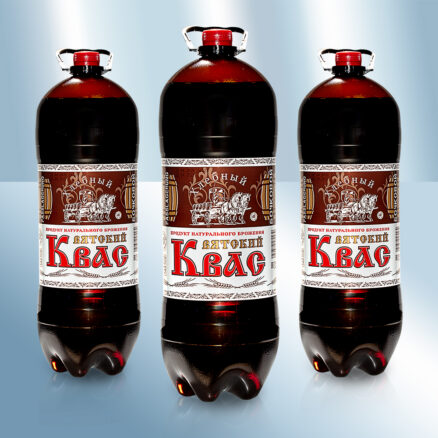 Квас "Вятский" из ржаного хлеба, натурального брожения