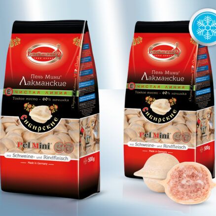 Пель-Мини со свино-говяжьим фаршем