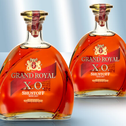 Brandy "Shustoff Grand Royal X.O.", 40%, 500мл