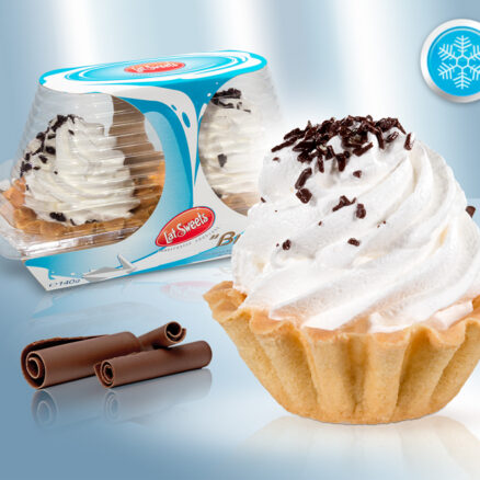 Пирожное Корзиночка с белковым кремом