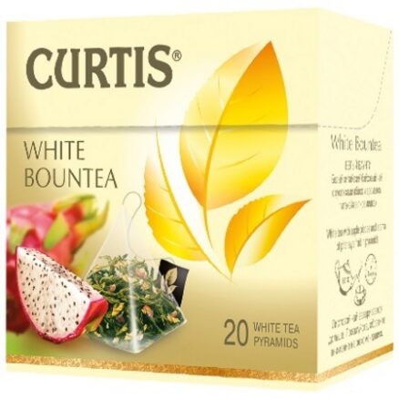Чай в пирамидках "БЕЛЫЙ БАУНТИ" 20х1,7гр КУРТИС