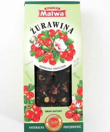 Чай клюквенный 12x80гр MALWA PL
