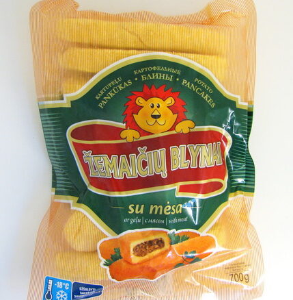 Bollos de patata congelado reeno de carne 20x700gr LT